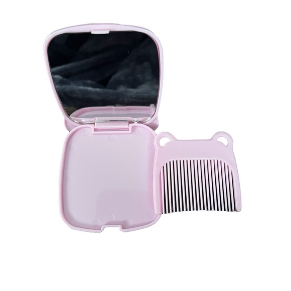 Hello Kitty & My Melody - Girls 4pc. Crossbody, Compact Comb Set, & Hair items - Picture 5 of 9